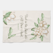 Vertrouwen in de Heer Elegante Bijbel Verse Botani Theedoek (Horizontaal)