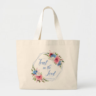 Vertrouwen in de Heer Grote Tote Bag