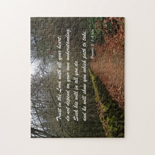 Vertrouwen in de Heer Legpuzzel (Verticaal)