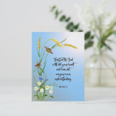 Vertrouwen in de Heer met al je hart Briefkaart (Staand voorkant)