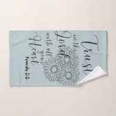 Vertrouwen in de Heer met al je hart Handdoek (Handdoek)