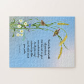 Vertrouwen in de Heer met al je hart Jigzaag Puzzl Legpuzzel (Horizontaal)