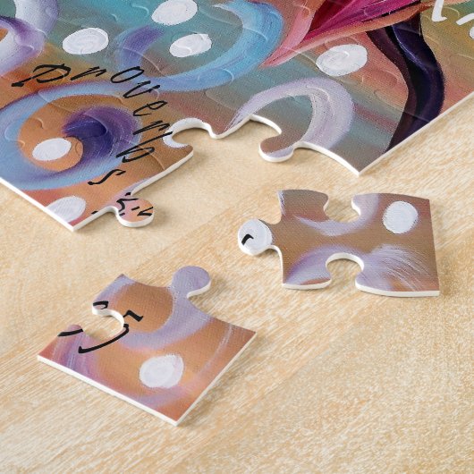 Vertrouwen in de Heer met al je hart Legpuzzel (Zijkant)