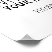 'Vertrouwen in de Heer met al je hart' print (Hoek)