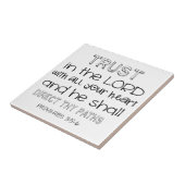 Vertrouwen in de Heer met al je hart Tegeltje (Zijkant)