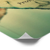 Vertrouwen in de Heer met alle Heart Bible Verse Poster (Hoek)