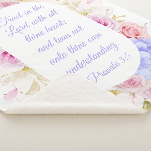 Vertrouwen in de Heer met Thine Heart Sherpa Deken (3/4)