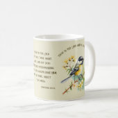 Vertrouwen in de Heer Mok Spreuken 3:5 Chickadees (Voorkant rechts)