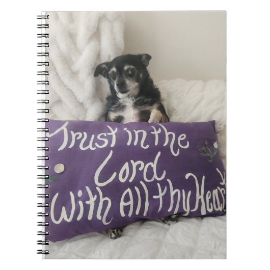 Vertrouwen in de Heer Notitieboek (Voorkant)
