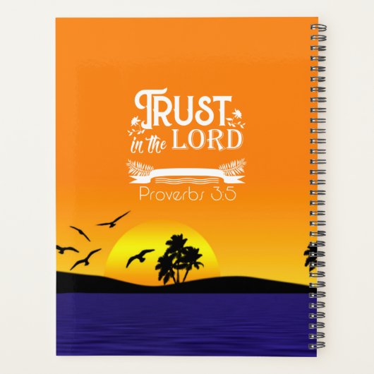 Vertrouwen in de Heer Planner (Achterkant)