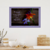 Vertrouwen in de Heer Poster (Keuken)