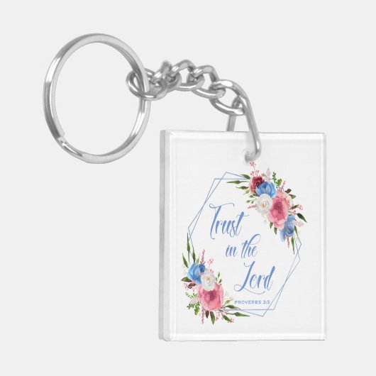 Vertrouwen in de Heer Sleutelhanger (Voorkant Links)