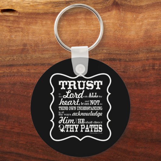 Vertrouwen in de Heer Sleutelhanger (Voorkant)