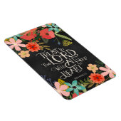 Vertrouwen in de Heer, Spreuken 3:5, Flexibele Mag Magneet (Rechterzijde)