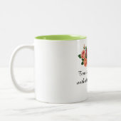 Vertrouwen in de Heer Tweekleurige Koffiemok (Links)