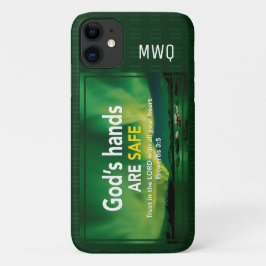 VERTROUWEN IN DE LANDEN ZIJN Gods handen veilig Case-Mate iPhone Case