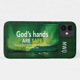 VERTROUWEN IN DE LANDEN ZIJN Gods handen veilig Case-Mate iPhone Case