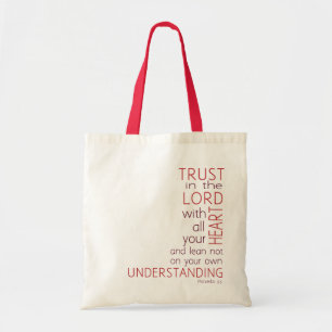 Vertrouwen in de Lord Bag Tote Bag