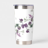 Vertrouwen in de Lord floral Geïsoleerde Drinkbeker (Rechts)