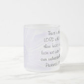 Vertrouwen in de LORD Frosted Mok (Voorkant rechts)