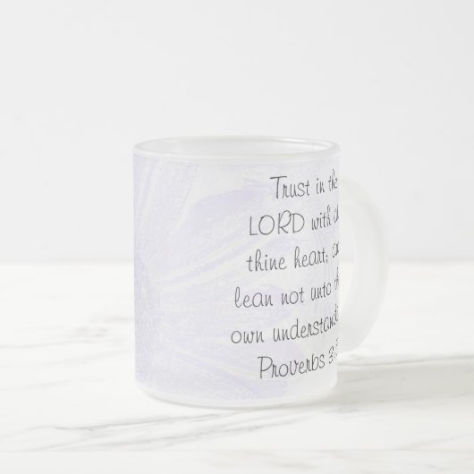 Vertrouwen in de LORD Frosted Mok (Voorkant rechts)
