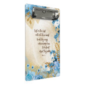 Vertrouwen in de Lord KJV Bijbel Verse Mini Klembord (Schuin)