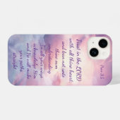Vertrouwen in de LORD met het hele hart, en mager  iPhone Hoesje (Achterkant horizontaal)