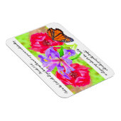 Vertrouwen in de Lord Monarch Butterfly in de tuin Magneet (Rechterzijde)