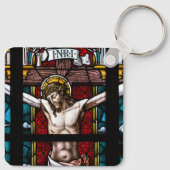 Vertrouwen in de lord Prayer Sleutelhanger (Achterkant)