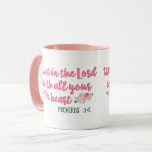 Vertrouwen in de Lord Proverb // Bijbelversie Mok