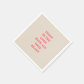 Vertrouwen in de Lord Proverbs 3:5-6 Bijbel Verse  Servet (Hoek)