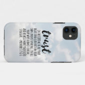 Vertrouwen in de Lord Proverbs 3:5-6 Case-Mate iPhone Case (Achterkant (horizontaal))