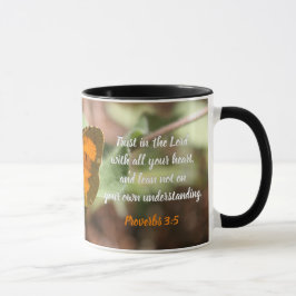 Vertrouwen in de Lord Proverbs 3:5 Mok
