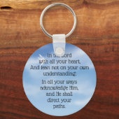 Vertrouwen in de Manuscript van de Heer met Witte  Sleutelhanger (Voorkant)