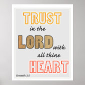 vertrouwen in de scriptbetuigingen van de Heer Poster (Voorkant)