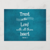 Vertrouwen in de Verse Verse van de Heer Briefkaart (Voorkant)