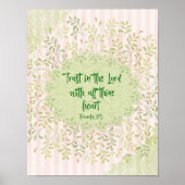 Vertrouwen in de Verse Verse van de Heer Poster (Voorkant)