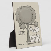 Vertrouwen in Faith Fotoplaat (Zijkant)