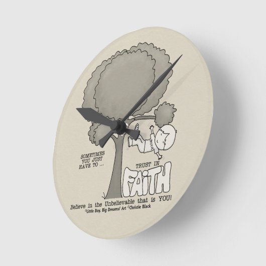 Vertrouwen in Faith Ronde Klok (Hoek)