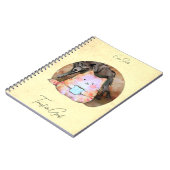 Vertrouwen in God - Custom Notitieboek Kat Koffie  (Linkerzijde)