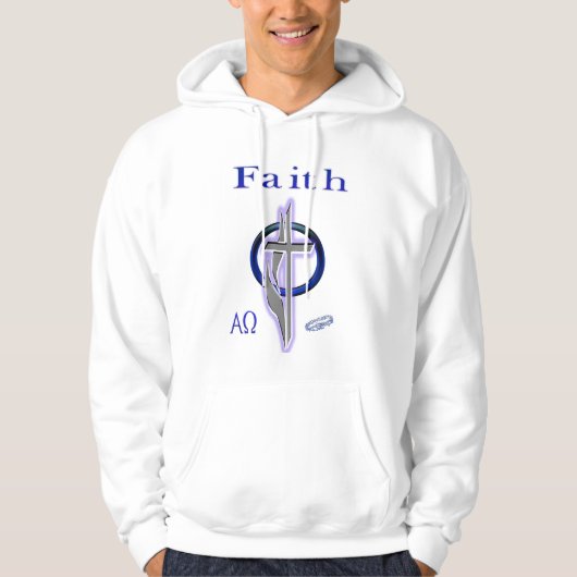 Vertrouwen in God Hoodie (Voorkant)