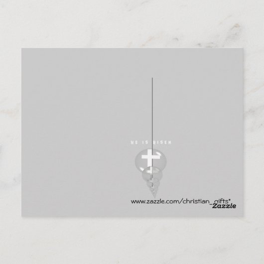 Vertrouwen in God met Al Uw Hart Spreuken 3:5 Briefkaart (Achterkant)