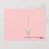 Vertrouwen in God met Al Uw Hart Spreuken 3:5 Briefkaart (Achterkant)