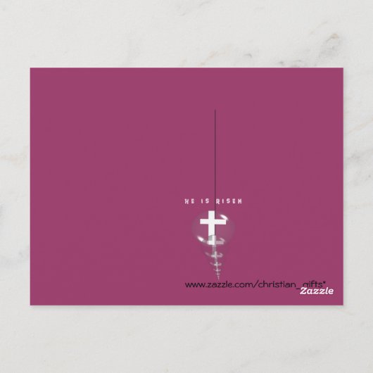 Vertrouwen in God met Al Uw Hart Spreuken 3:5 Briefkaart (Achterkant)