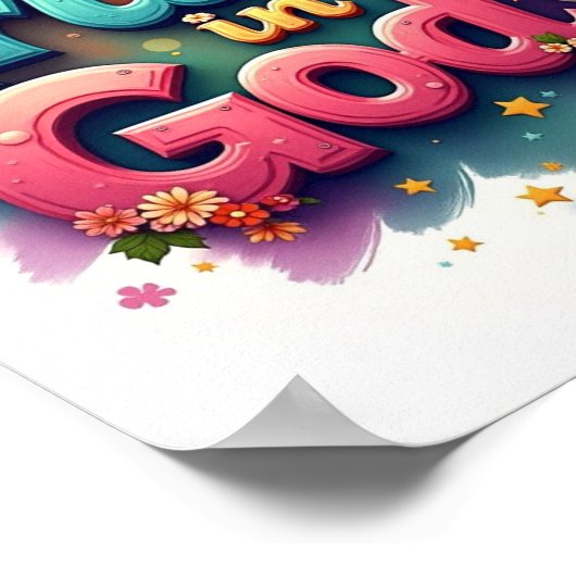 Vertrouwen in God Poster (Hoek)