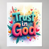 Vertrouwen in God Poster (Voorkant)