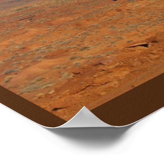 Vertrouwen in God Psalm 27 Poster (Hoek)