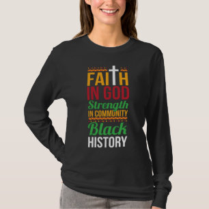 Vertrouwen in God Sterkte van de Gemeenschap in de T-shirt