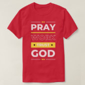Vertrouwen in God T-shirt (Design voorkant)