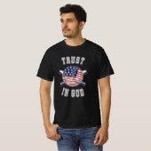 Vertrouwen in God T-shirt (Voorkant volledig)